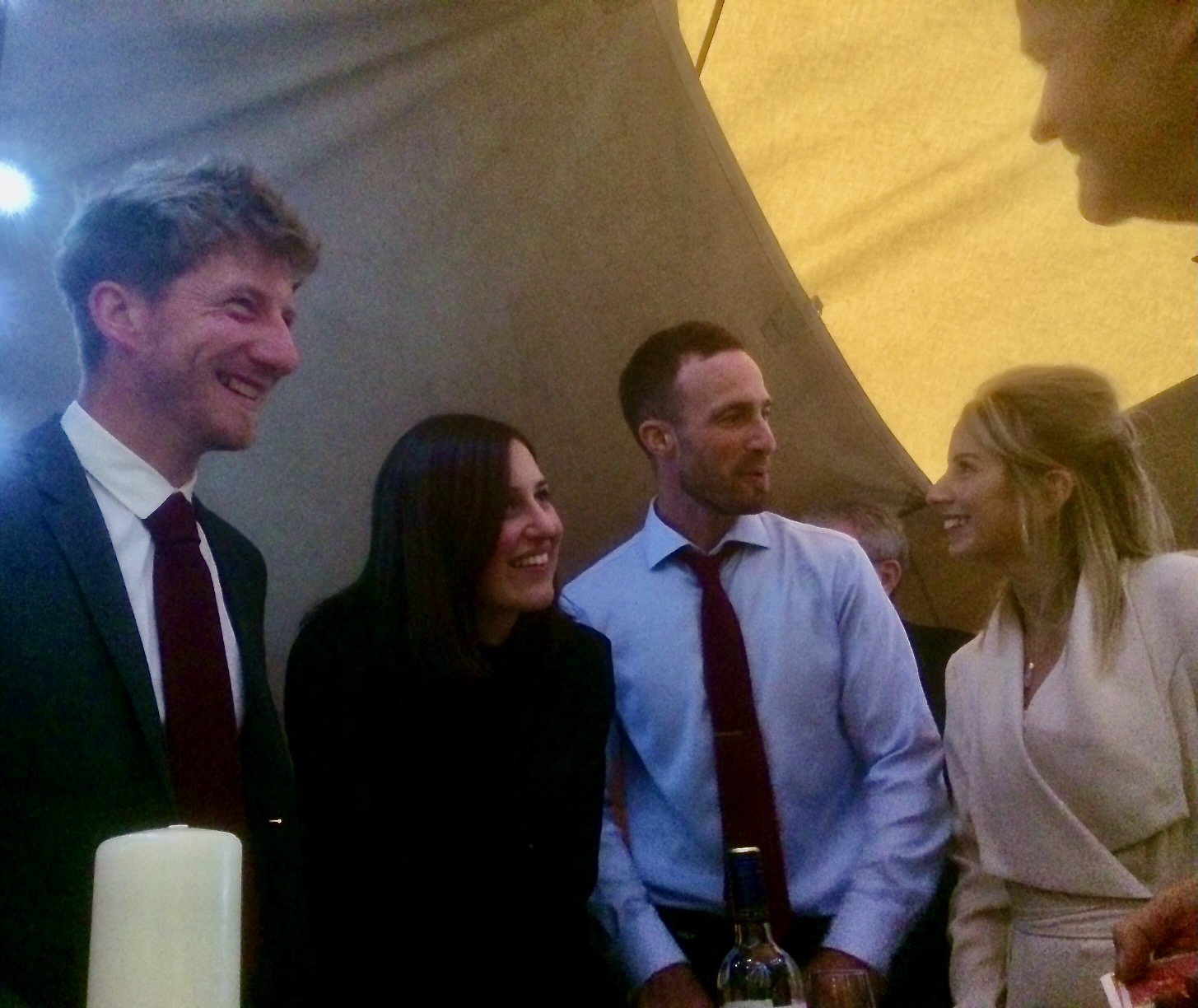 “I need someone, an ice-breaker….”